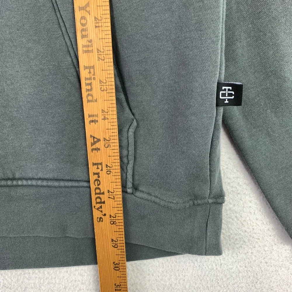 Troll Co Hoodie Men Medium Gray‎ Dirty Hands Clean Money Workwear Graphic DHCM
